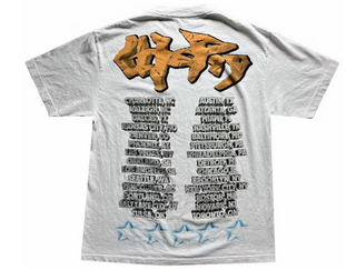 Travis Scott Utopia Tour Skitzo Circus Maximus Tee White