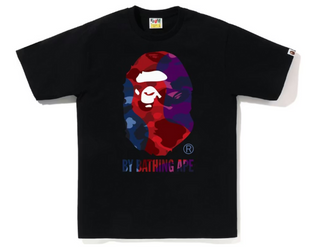 BAPE Color Camo Crazy By Bathing Ape Tee