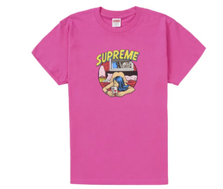Supreme Bedroom Tee Pink