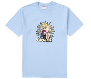 Supreme Blood Tee Powder blue