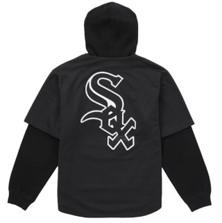 Supreme Chicago White Sox Hooded Baseball Jersey Black