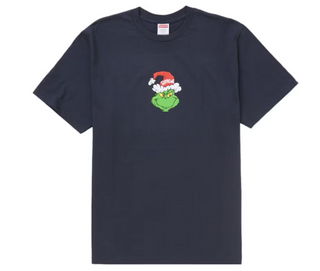 Supreme Grinch Tee Navy