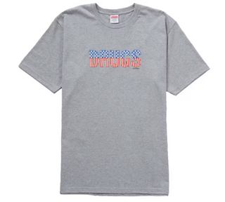 Supreme Drugs Tee Heather Grey
