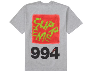 Supreme Paint Tee Grey