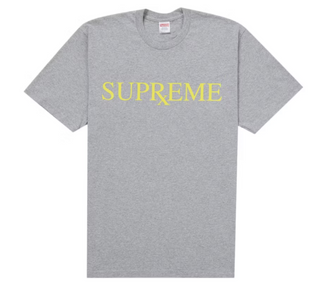 Supreme RX Tee Heather Grey