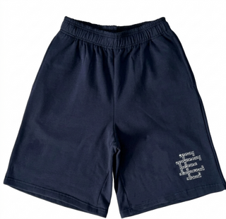 Eric Emanuel Swarovski Shorts Navy