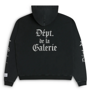 Gallery Dept. French Logo Old E Hoodie Vintage Black
