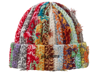 Supreme Hand Tied Beanie Multicolor