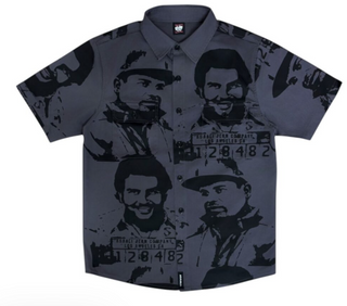 Asaali Cartel Dickies Button Up Grey
