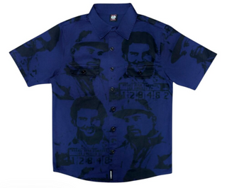 Asaali Cartel Dickies Button Up Navy