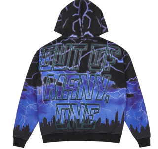 Godspeed Voltage Zip Up Hoodie Blue