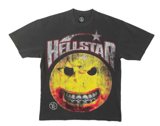 Hellstar Evil Smile Tee Vintage Black