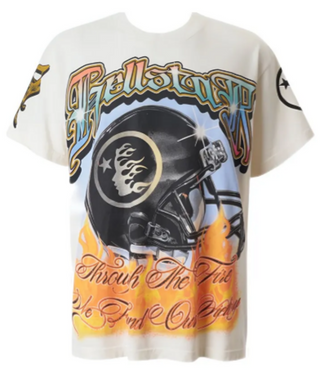 Hellstar Helmet Tee White