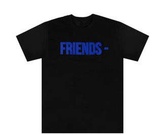Vlone Friends Tee Black/Blue