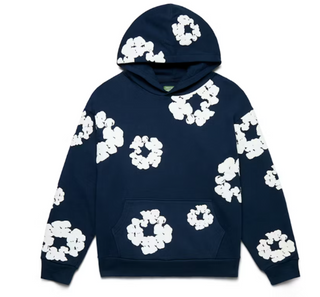 Denim Tears Cotton Wreath Sweatshirt Navy