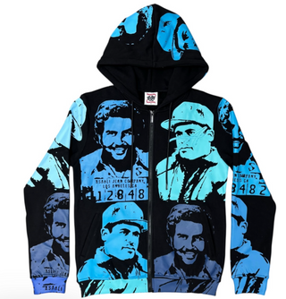 Asaali Pantone Cartel Hoodie Blue