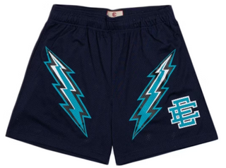 Eric Emanuel EE Basic/Core Lightning Bolt Short Navy/Black/Teal