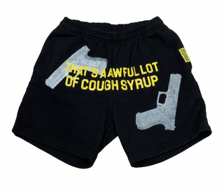 That's A Awful Lot Of Cough Syrup Glock Shorts Black/Yellow/Grey