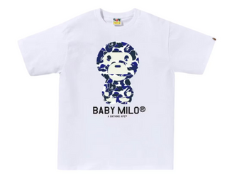 BAPE Online Exclusive Baby Milo Bapec Tee White