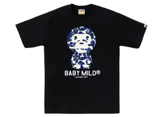 BAPE Online Exclusive Baby Milo Bapec Tee Black