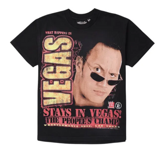 Hellstar X WWE The Rock Tee