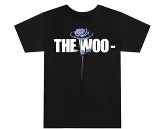 Pop Smoke x Vlone The Woo Tee Black