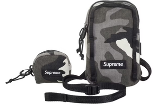 Supreme Camera Bag + Mini Pouch Snow Camo