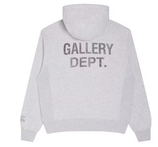Gallery Dept. Paint Logo Hoodie Heather Grey