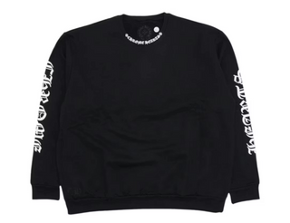 Chrome Hearts Neck Logo L/S Black/White