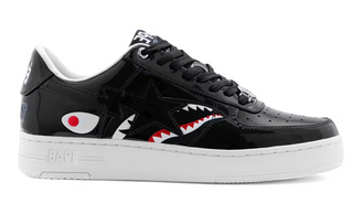 A Bathing Ape Bape Sta #3 Shark Black
