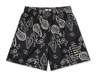 Eric Emanuel EE Basic/Core Short Black Paisley