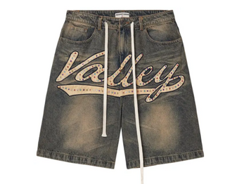 Vale Forever Skittles Jorts Mid Blue