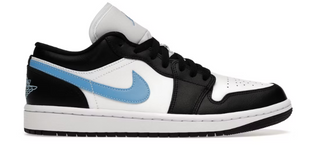 AJ1 Low Black University Blue White