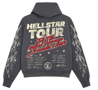 Hellstar Tour Hoodie Black