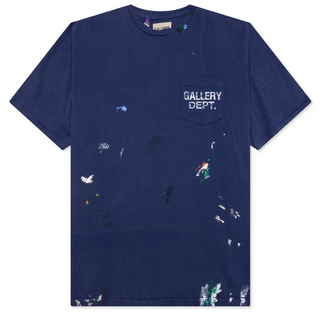 Gallery Dept. Vintage Logo Painted Tee Navy