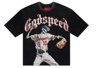 Godspeed Strike Out Tee Black