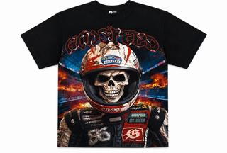 Godspeed Racer Goldie Tee Black
