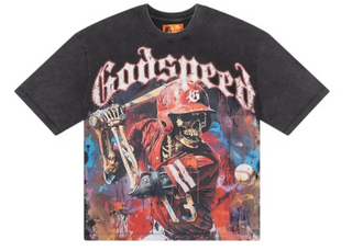 Godspeed Grand Slam Basketball Tee Black