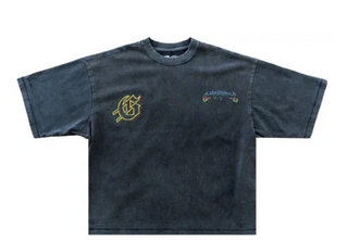 Godspeed Biker Nation Tee Grey Wash