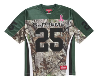 Supreme Breast Cancer Awareness Football Jersey Green