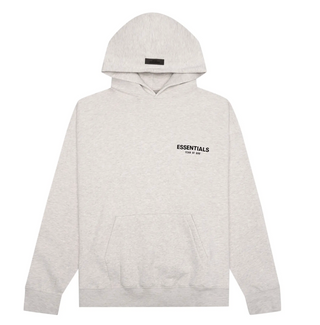 Fear Of God Essentials Kids Hoodie Light Oatmeal