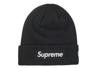 Supreme New Era Box Logo Beanie (FW24) Black