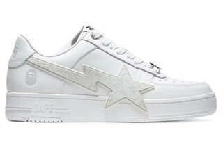 A Bathing Ape Bape Sta #2 M2 White Grey