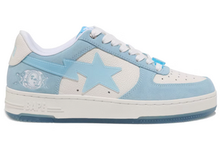 A Bathing Ape Bape Sta Low M2 Icy Bape White Blue