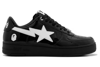 A Bathing Ape Bape Sta #2 Black White