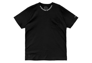 Chrome Hearts Short Sleeve Pocket Crew Tee Black