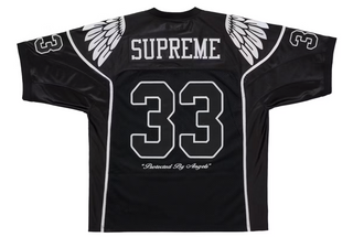 Supreme Wings Football Jersey Black
