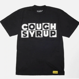 That's A Awful Lot Of Cough Syrup Cartoon Tee Black