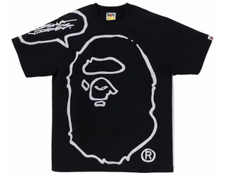 BAPE x Joshua Vides Ape Head Tee Black