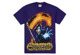 Supreme Grim Reaper Tee Purple